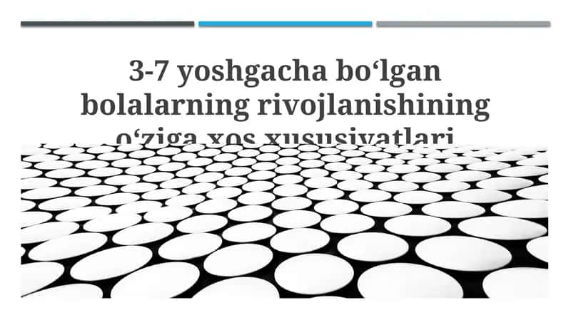 Fizik va kognitiv rivojlanish 1