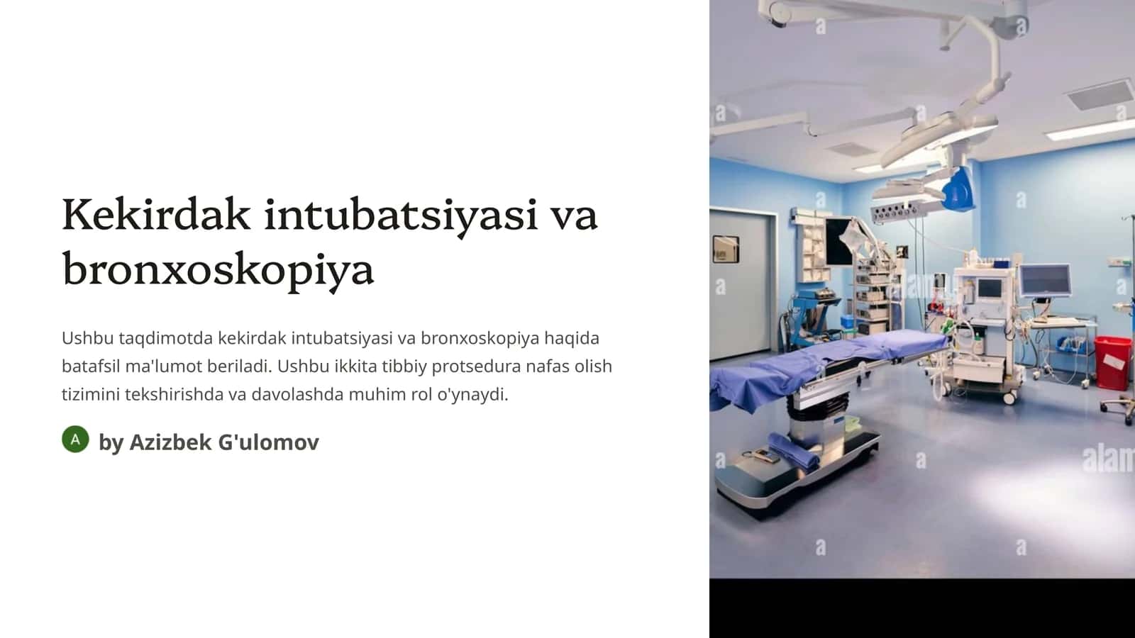 Kekirdak intubatsiyasi va bronxoskopiya 1