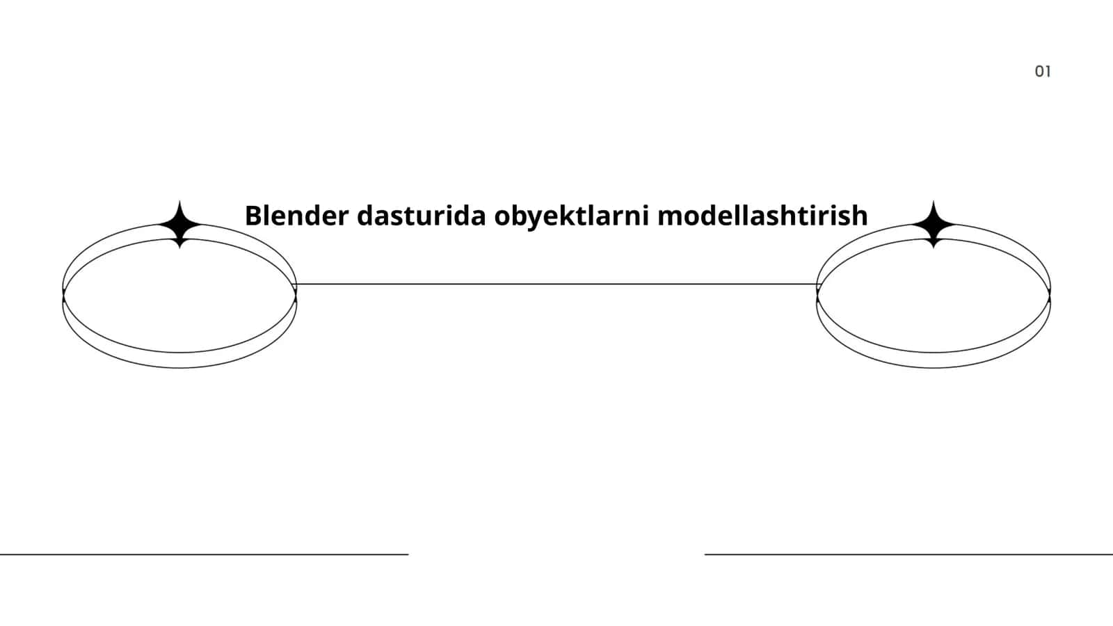 Blender dasturida obyektlarni modellashtirish 1