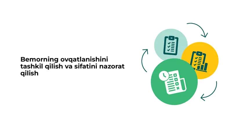 Bemorning ovqatlanishini tashkil qilish va sifatini nazorat qilish 1