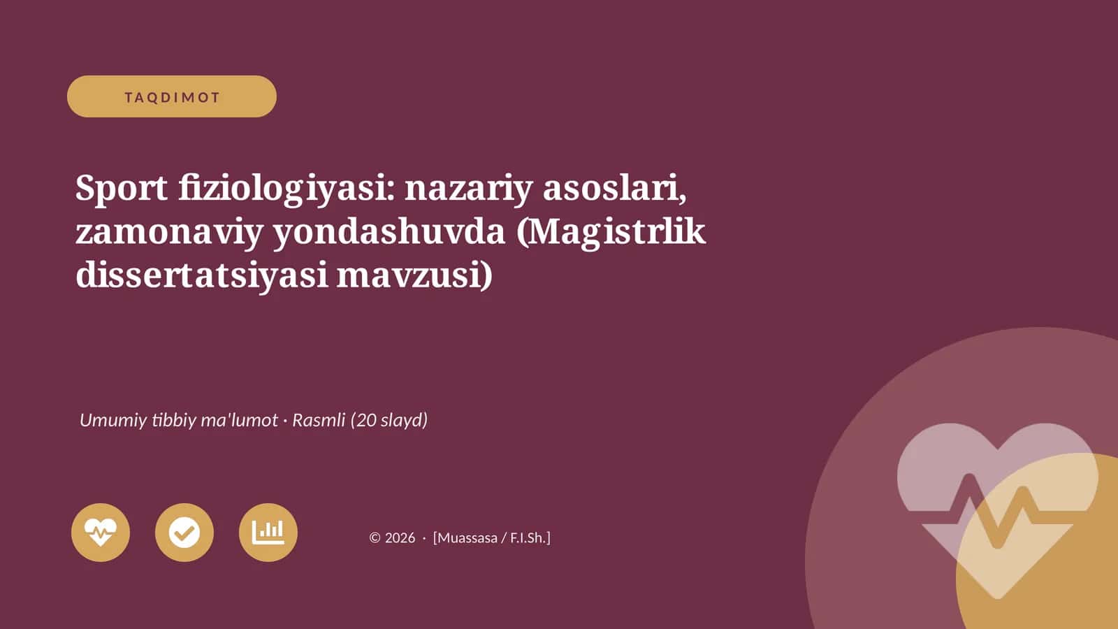 Sport fiziologiyasi 1