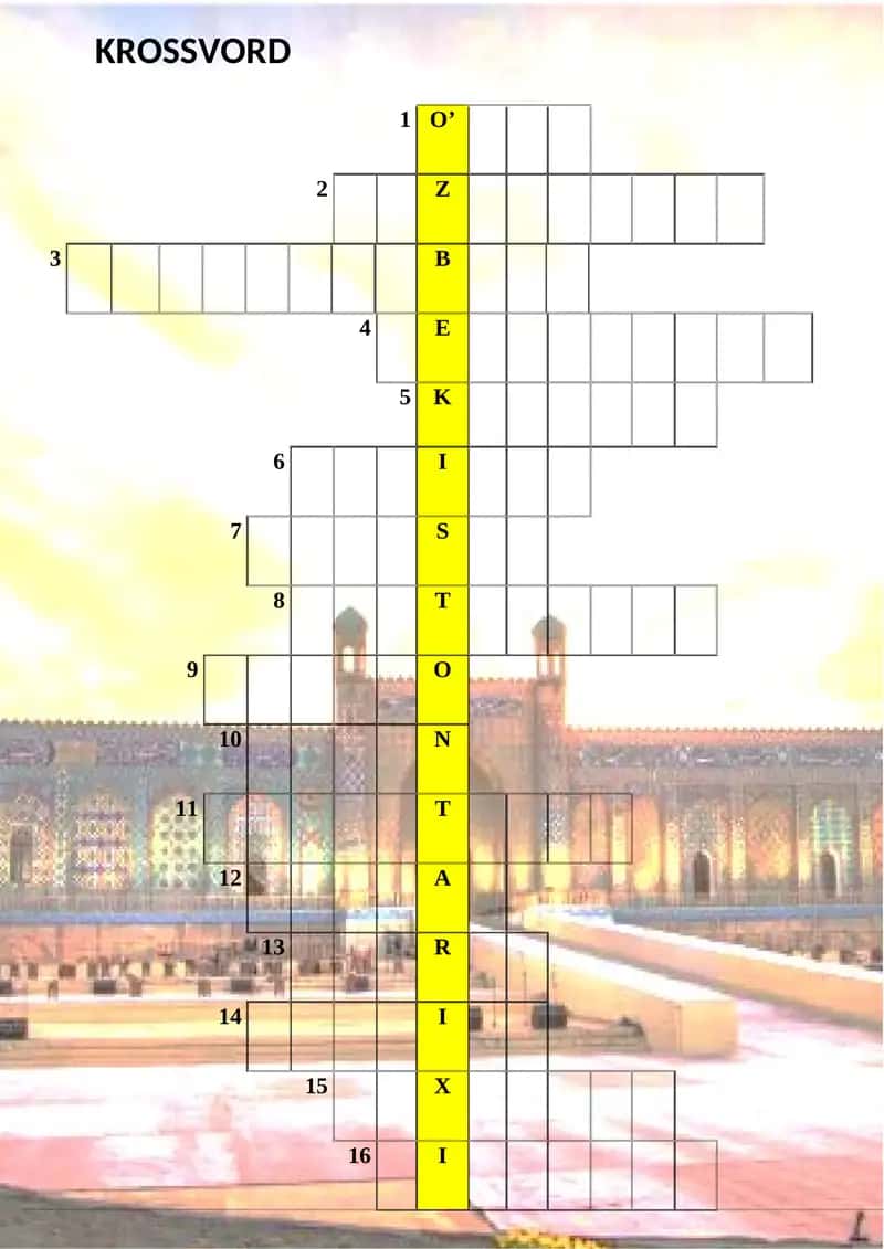KROSSVORD 1