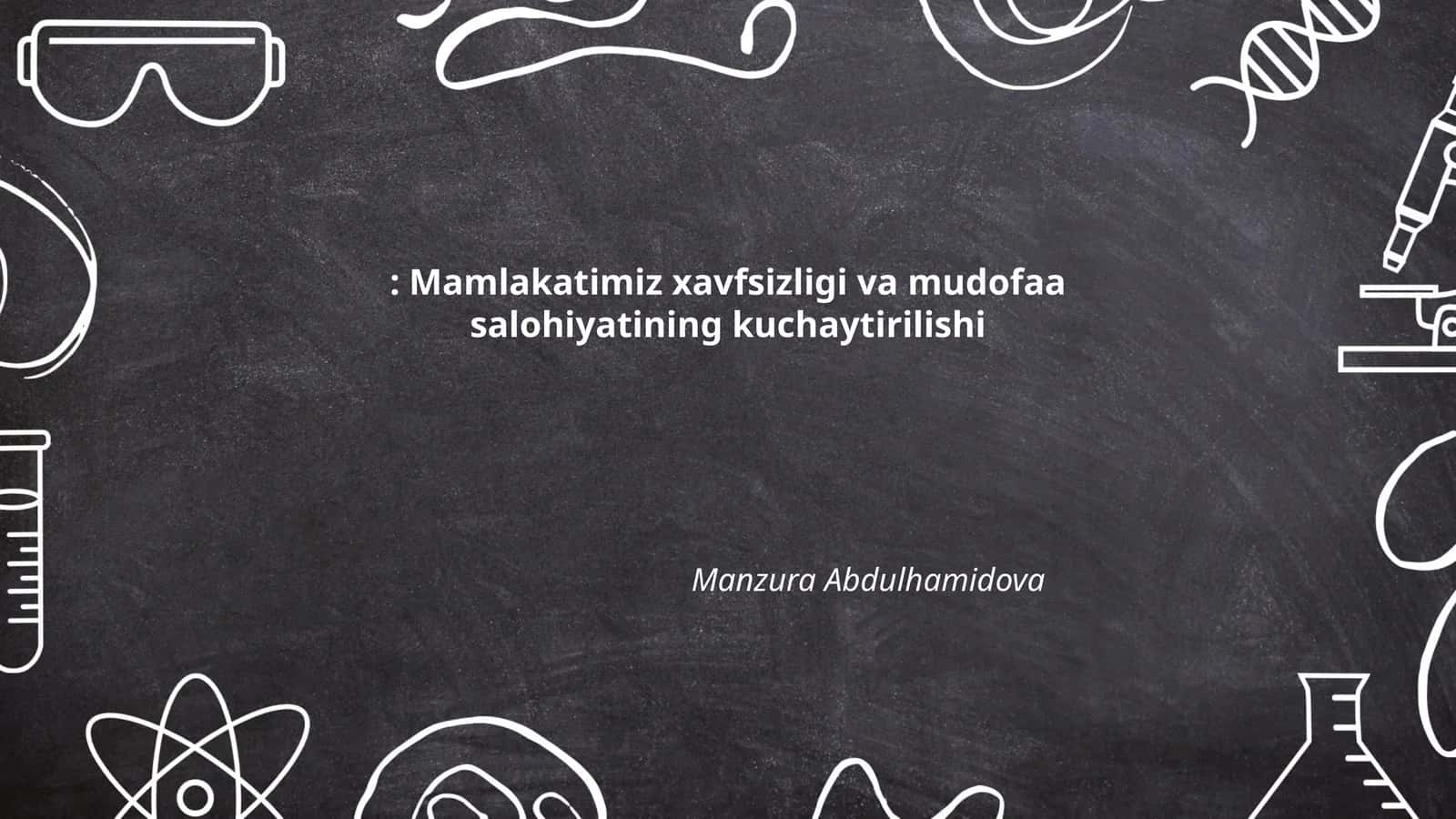 Milliy xavfsizlik strategiyasi 1