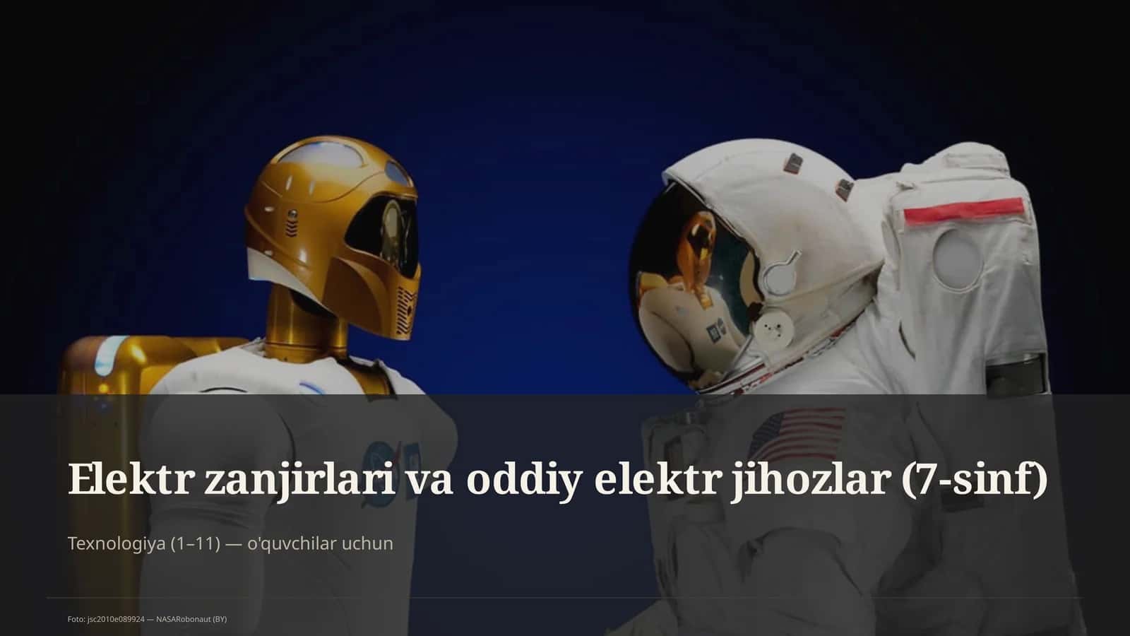 Elektr zanjirlari va oddiy elektr jihozlar (7-sinf) 1