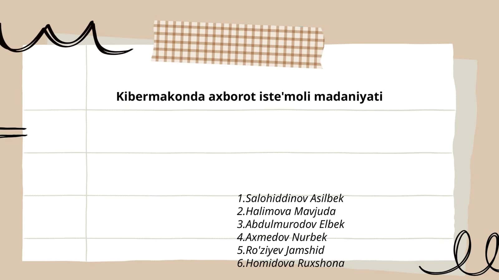 Kibermakonda axborot iste'moli madaniyati 1