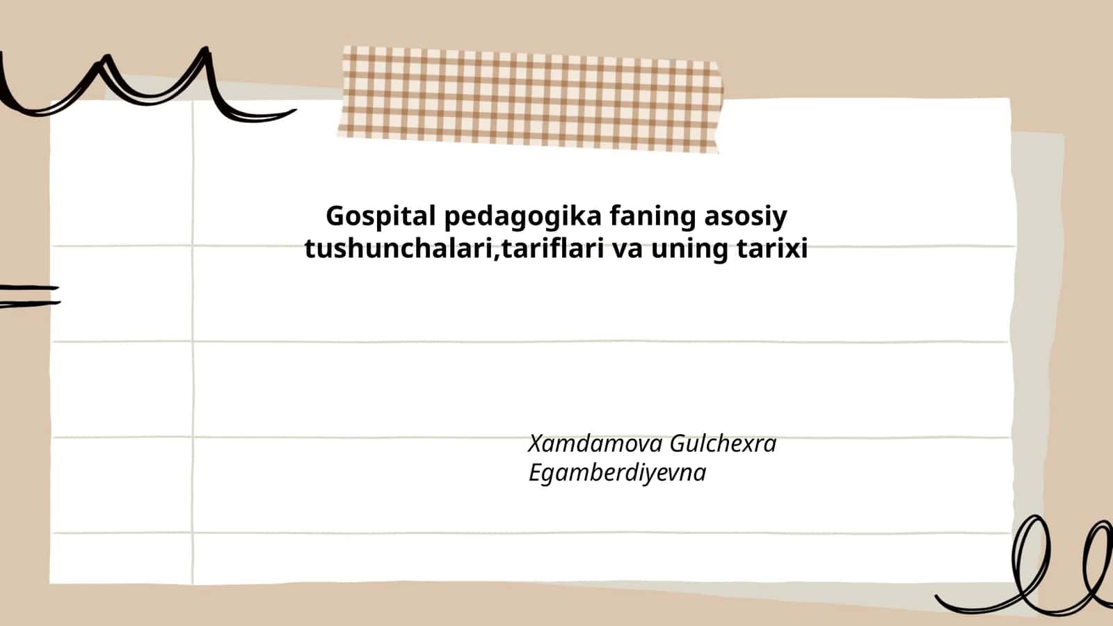 Pedagogika fanining mohiyati 1