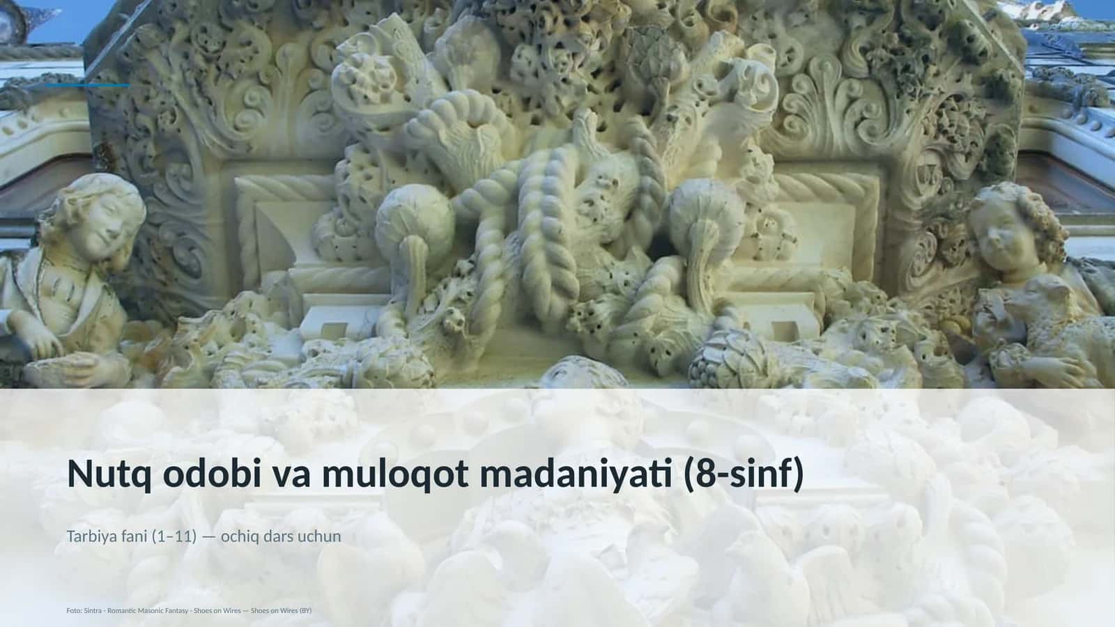 Nutq odobi va muloqot madaniyati (8-sinf) 1