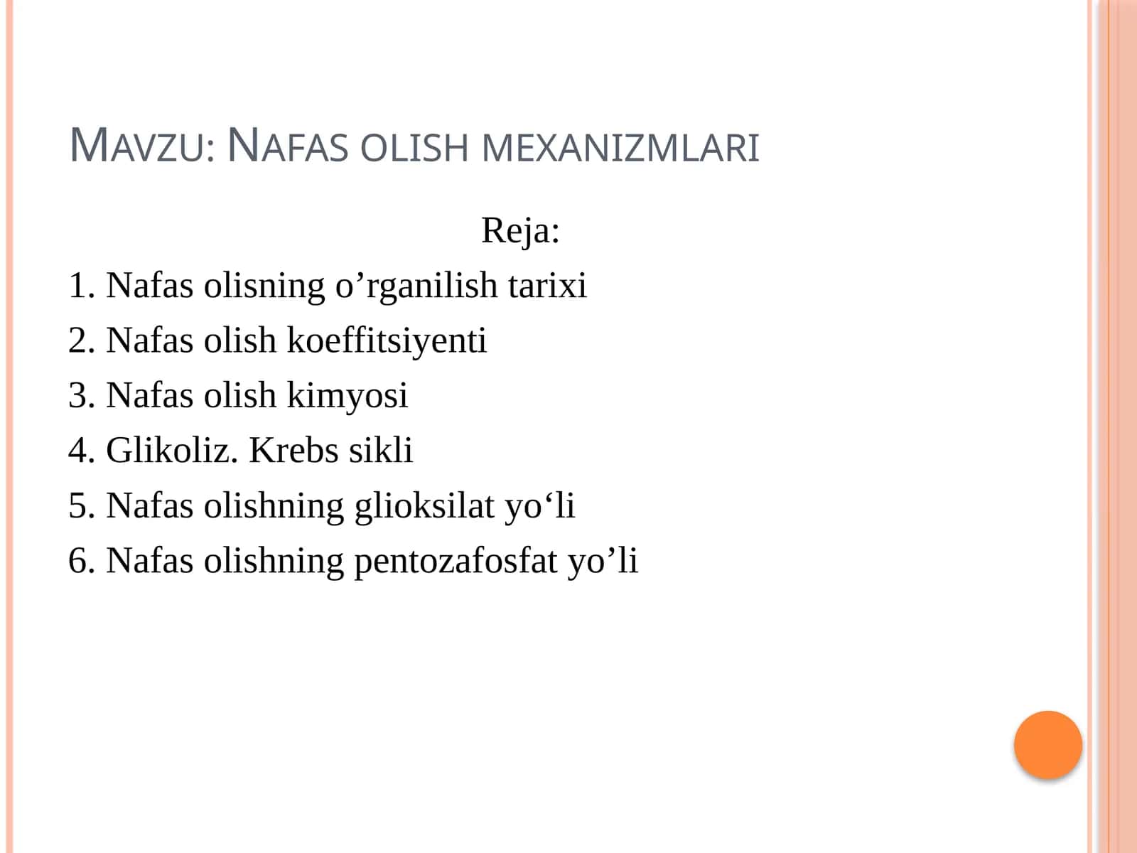 Nafas olish mexanizmlari 1