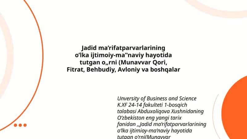 Jadid ma’rifatparvarlarining 1