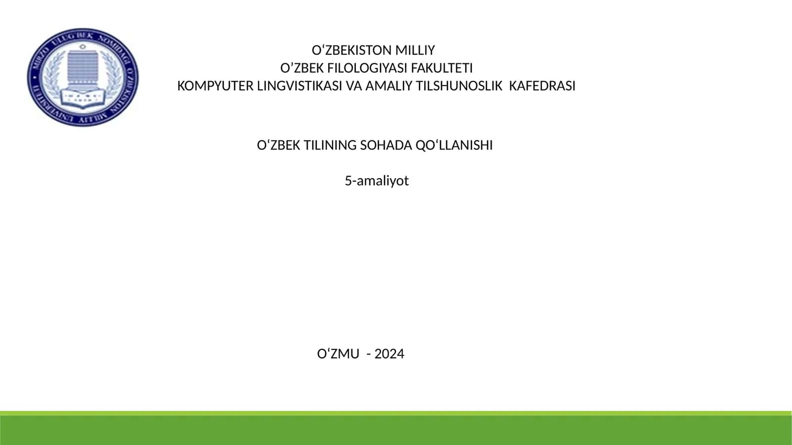 O‘ZBEKISTON VATANIM MANIM 1