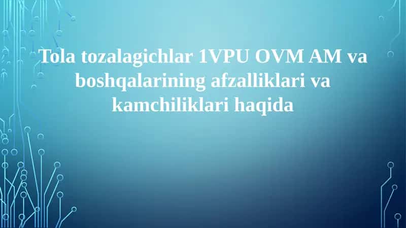 Tola 1VPU OVM AM 1
