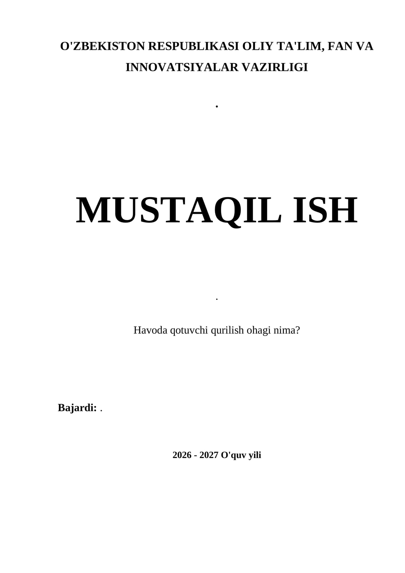 Havoda qotuvchi ohakning ta'rifi va turlari 1