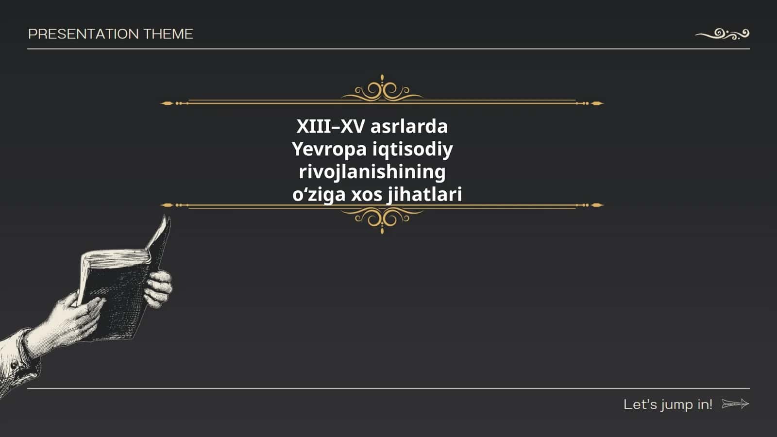 XIII–XV asrlarda Yevropa iqtisodiy rivojlanishi 1