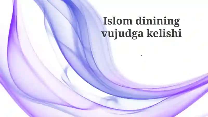 Islomning tarqalishi 1