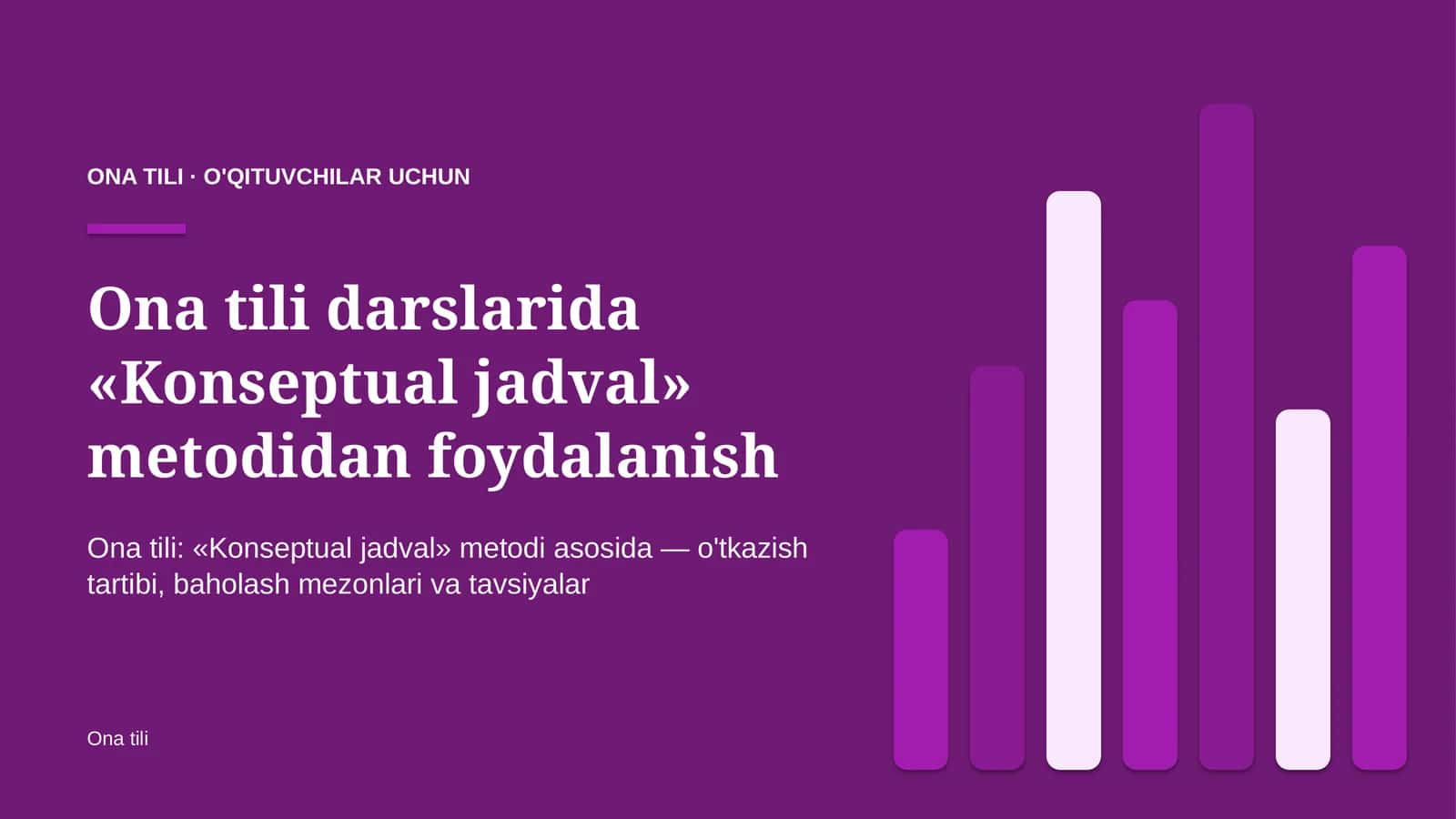 ona tili darslarida konseptual jadval metodidan foydalanish 7734 1