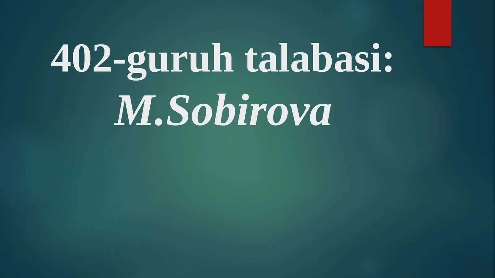 O’quvchilarning so’z boyligini oshirishga qaratilgan o’yin texnologiyalar 1