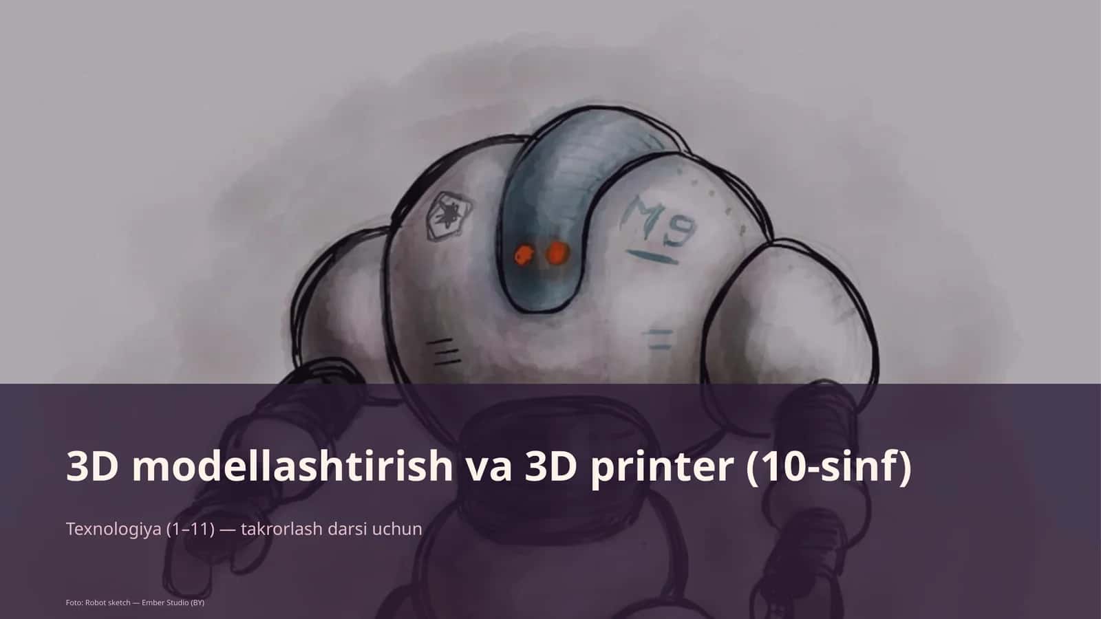 3D modellashtirish va 3D printer (10-sinf) 1