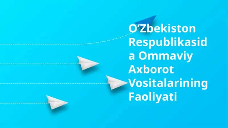 Oʻzbekiston Respublikasida Ommaviy Axborot Vositalarining Faoliyati 1