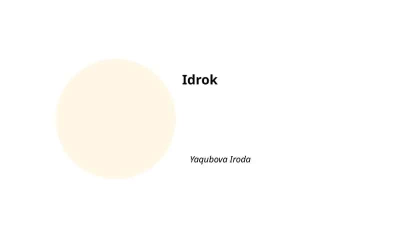 Idrok 1