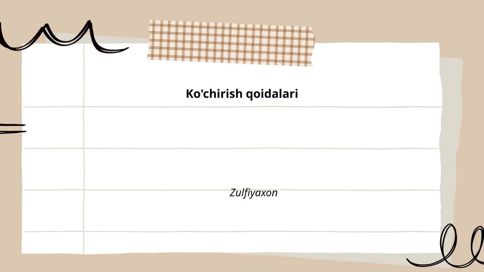 Ko'chirish qoidalari 1