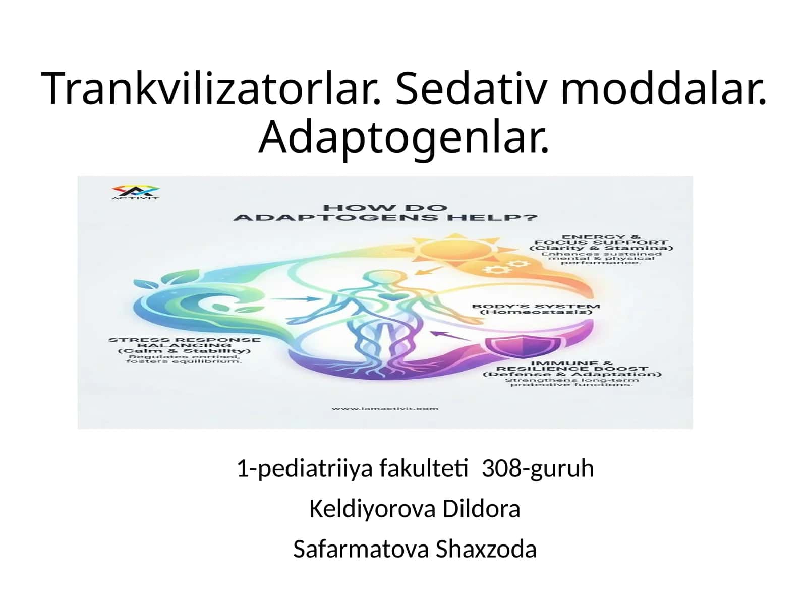 Trankvilizatorlar 1