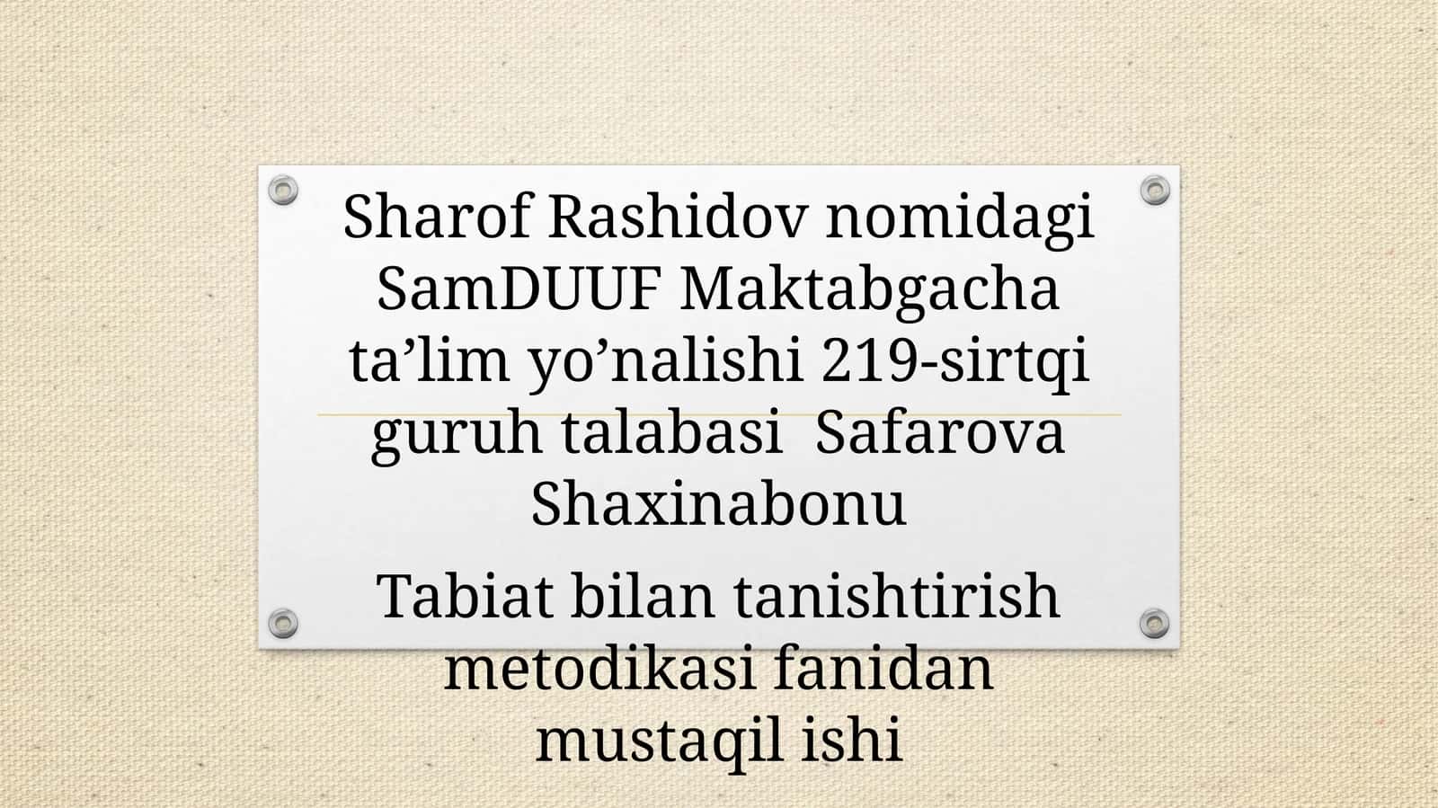 O’rtaguruhdatabiatgaoido’yinlarnitashkiletishningmashg’ulotishlanmalarinituzish 1
