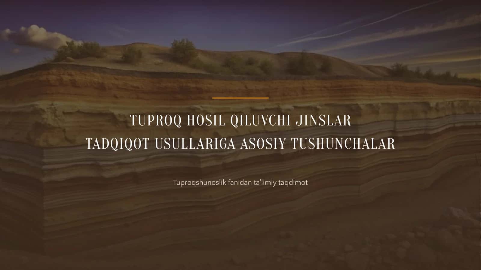 TUPROQ HOSIL QILUVCHI JINSLAR 1