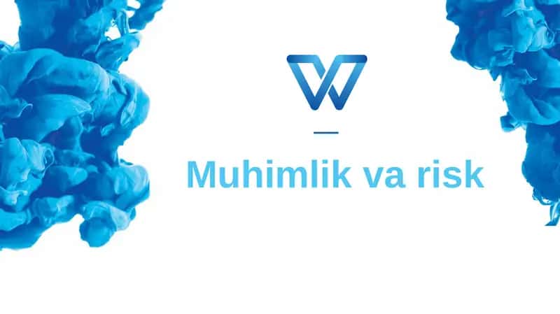 Muhimlik va risk 1