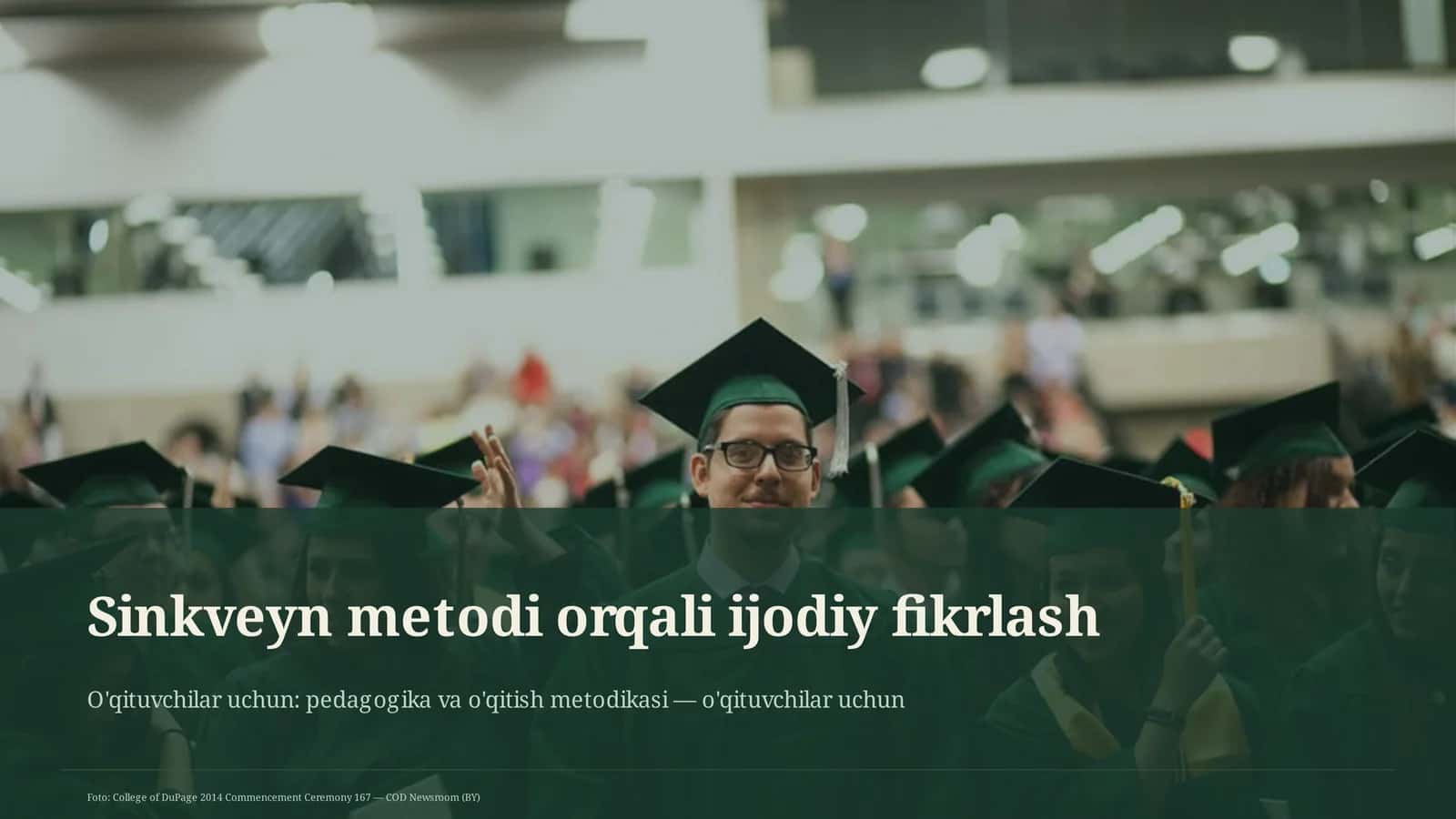 Sinkveyn metodi orqali ijodiy fikrlash 1