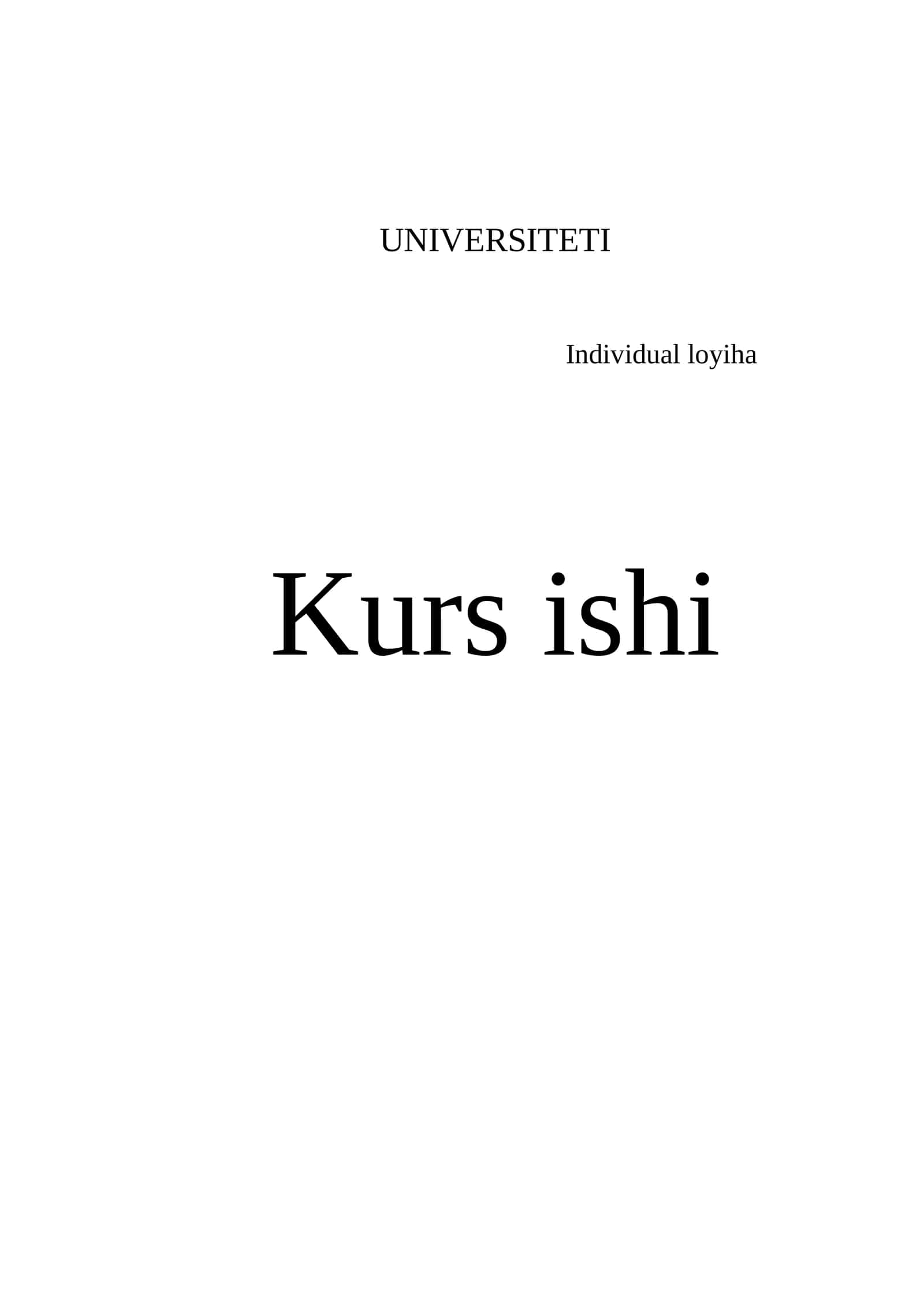 Turizm web ilovasi 1