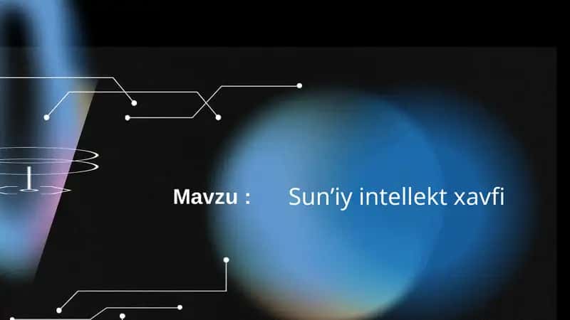 Sunʼiy intellekt xavfi 1