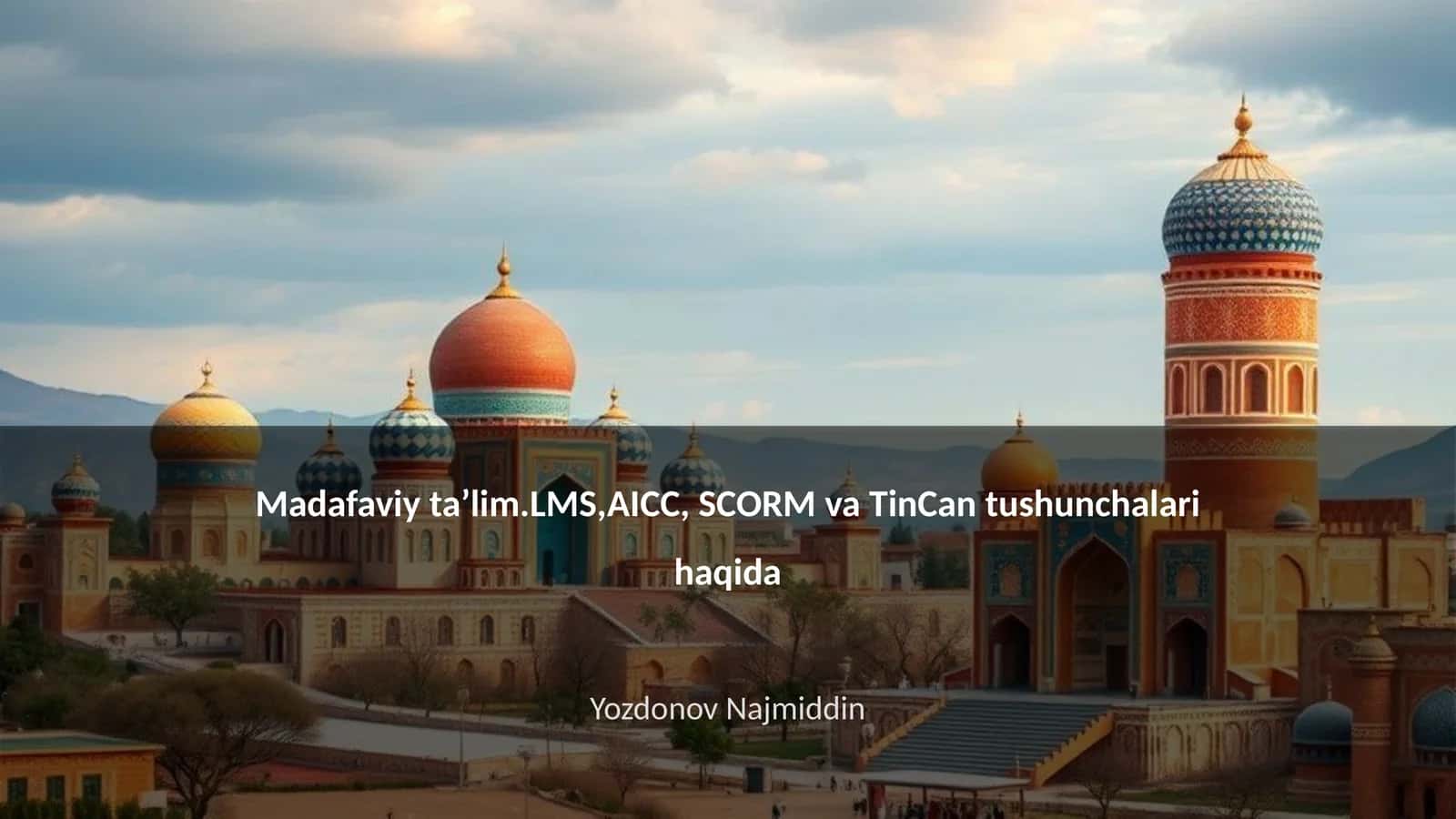 Madafaviy taʼlim 1