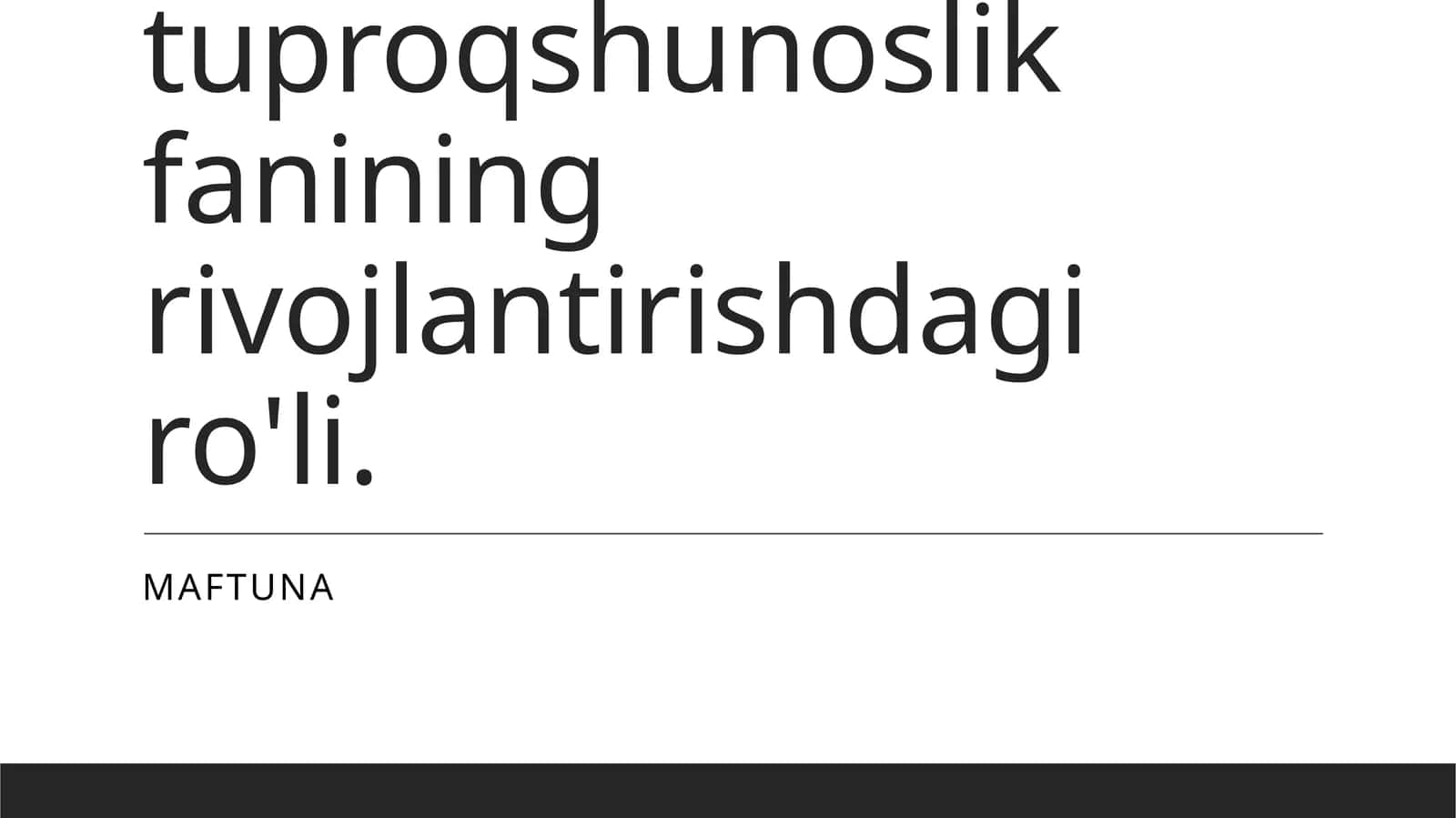 Maftuna 1