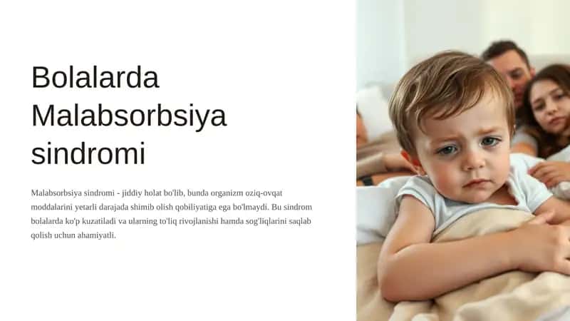 Bolalarda Malabsorbsiya sindromi 1