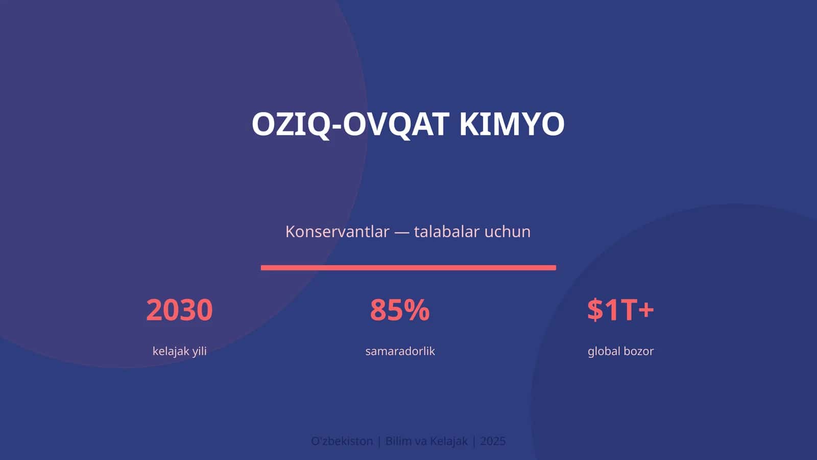 Oziq-ovqat kimyo 1