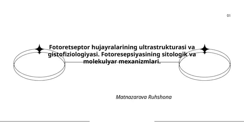 Fotoretseptor hujayralarining ultrastrukturasi va gistofiziologiyasi 1