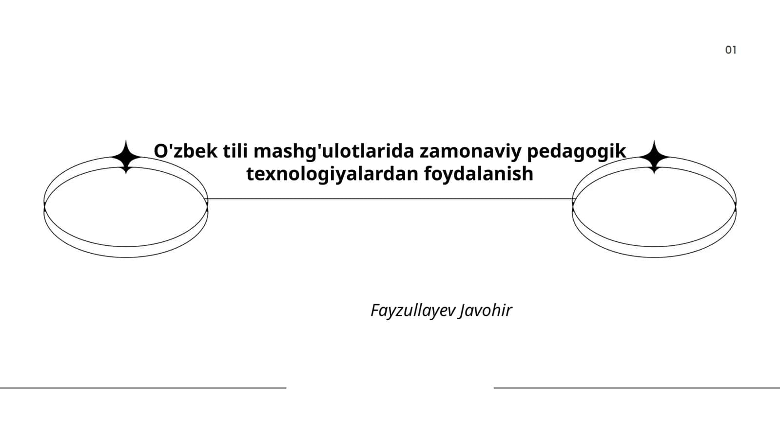 Zamonaviy pedagogik texnologiyalardan foydalanish 1
