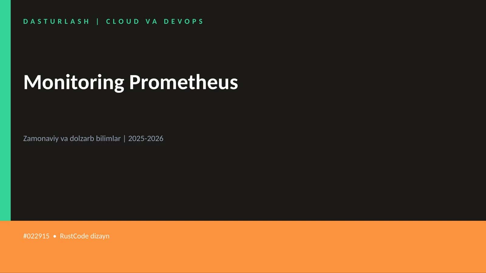 Monitoring Prometheus 1