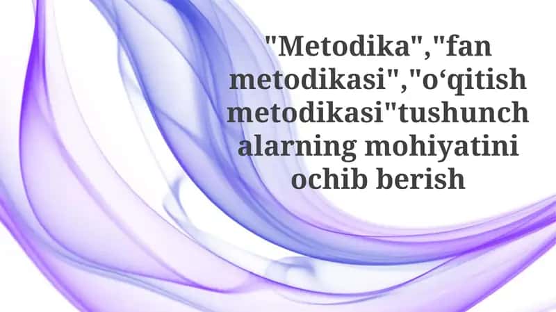 Metodika 1
