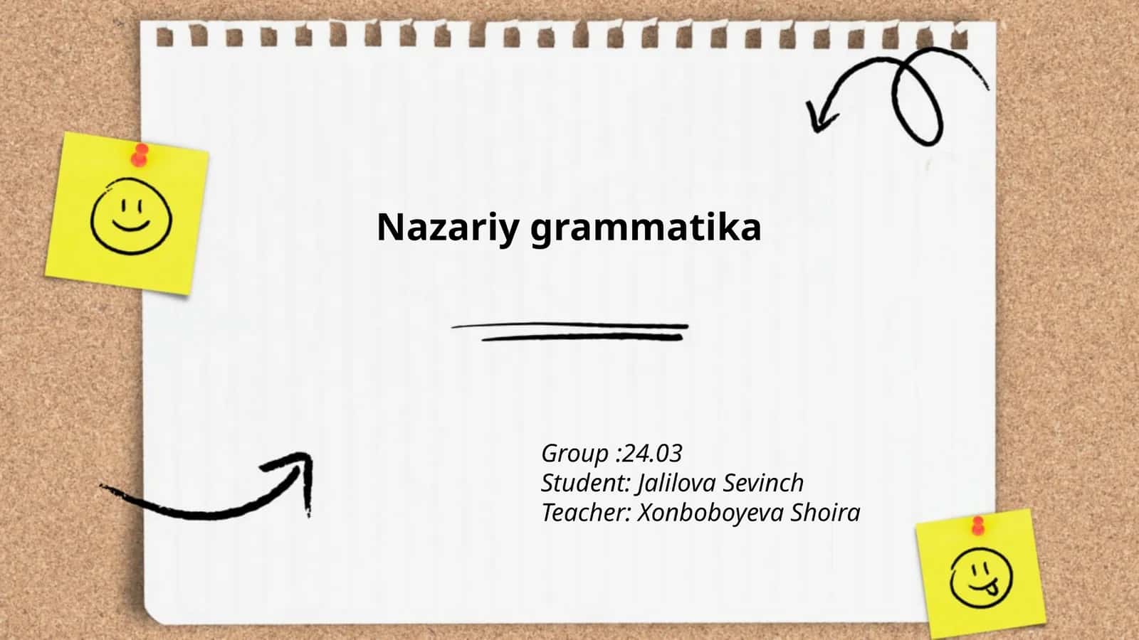 Nazariy grammatika 1