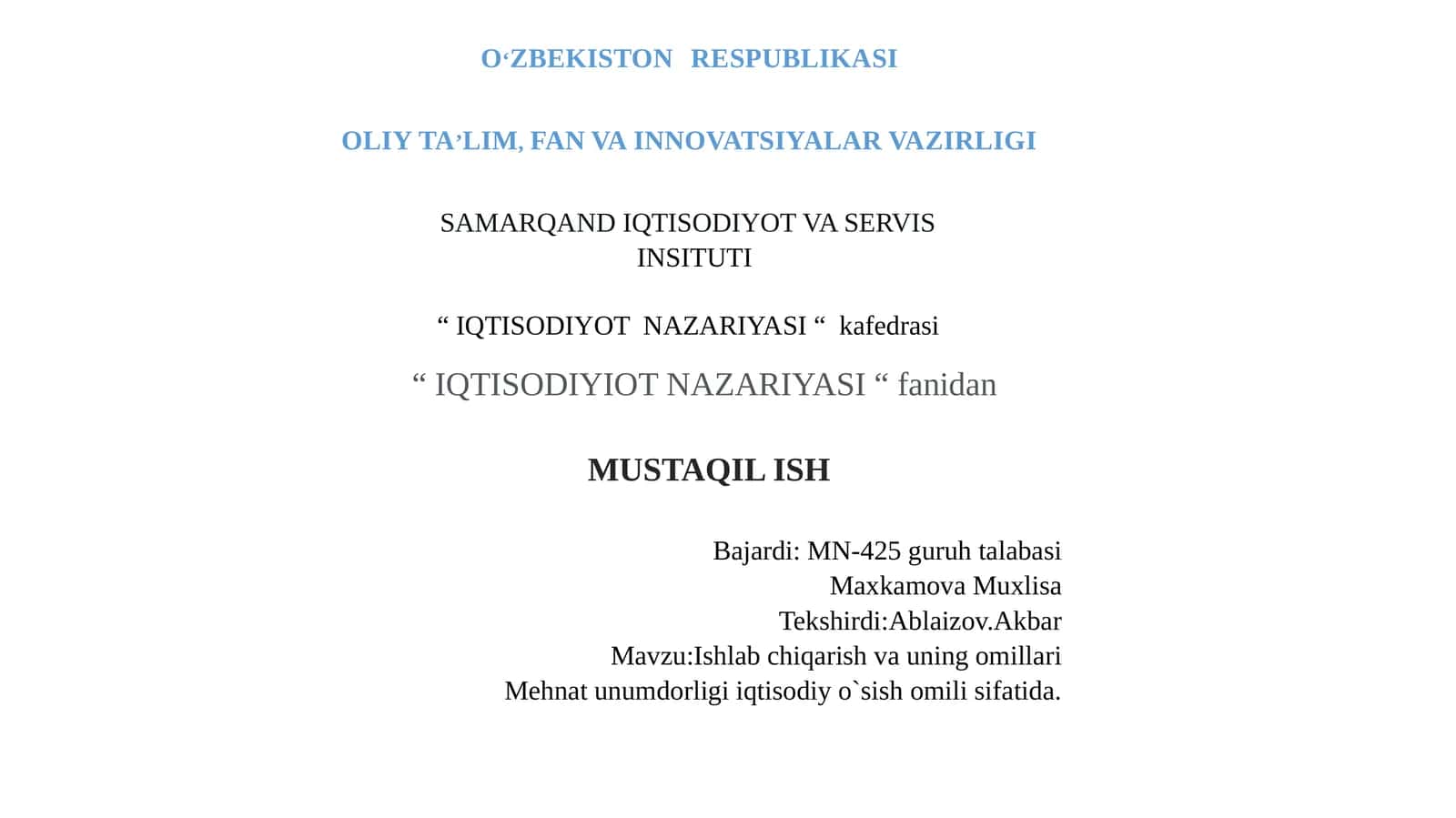 Ishlabchiqarishvauningomillari 1