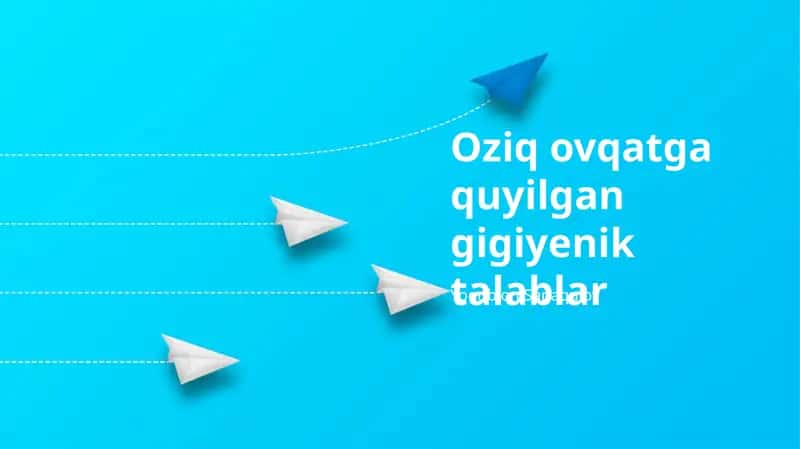 Xavfsiz Oziq-ovqat Muomalasi 1