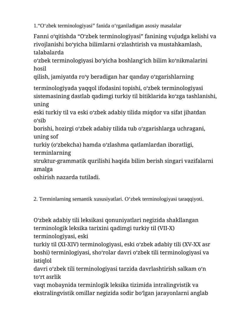 O‘zbek terminologiyasi 1