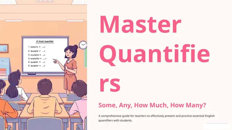 Master Quantifiers 1