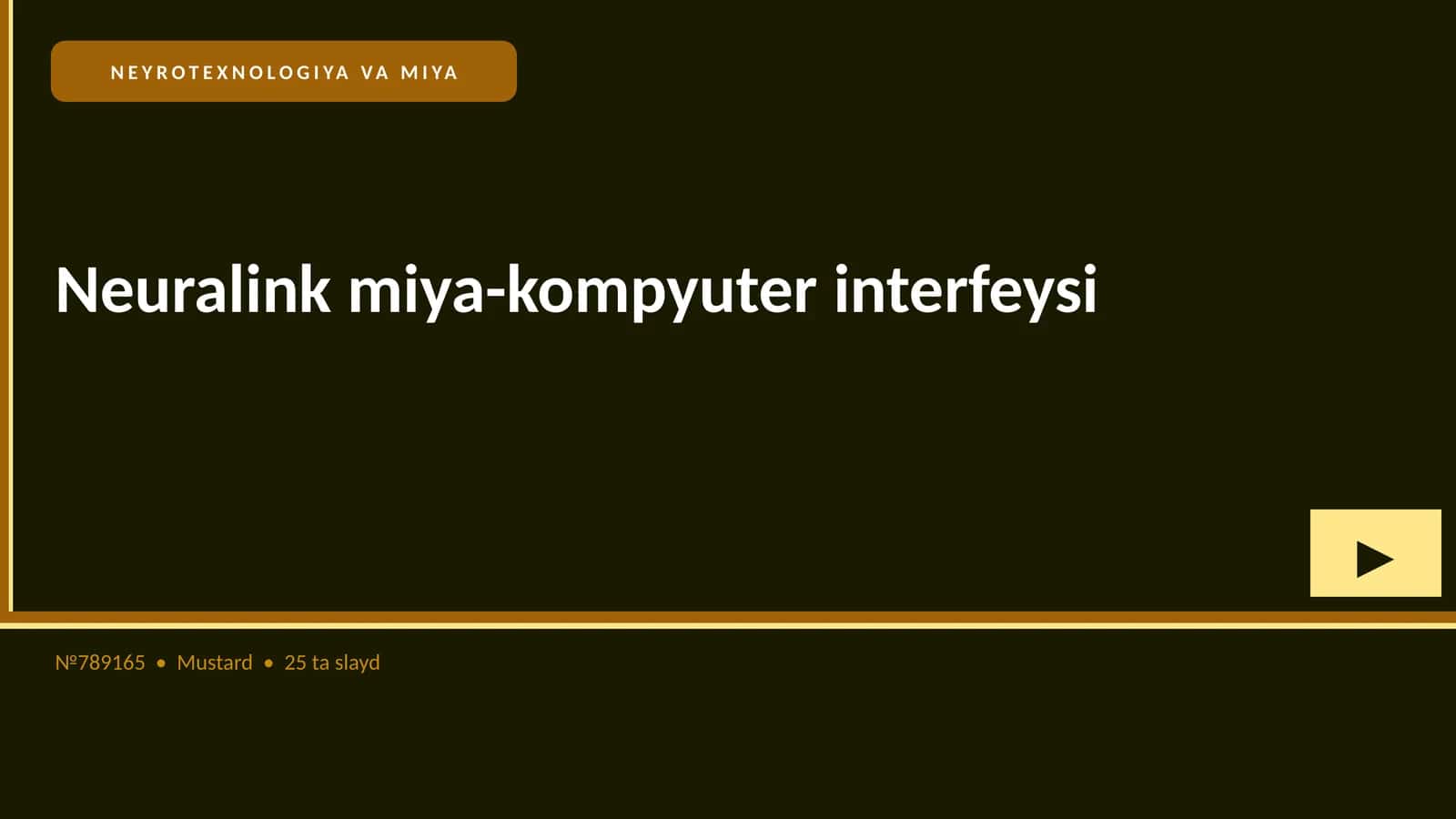 NEYROTEXNOLOGIYA VA MIYA 1