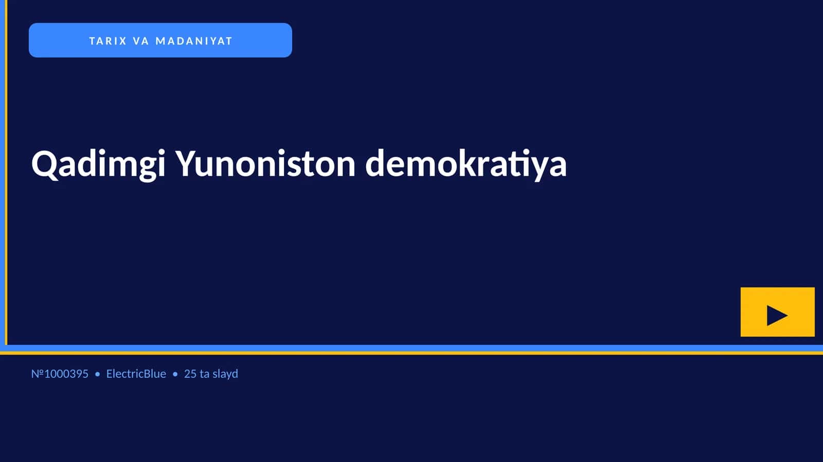 Qadimgi Yunoniston demokratiya 1