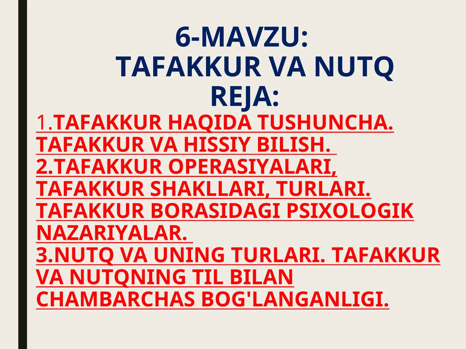 TAFAKKUR VA NUTQREJA 1