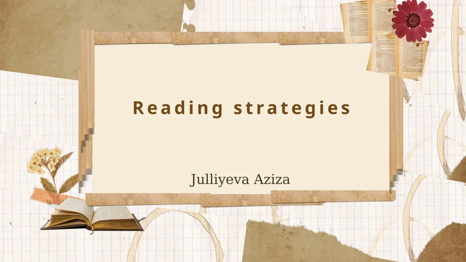 Reading strategies 1