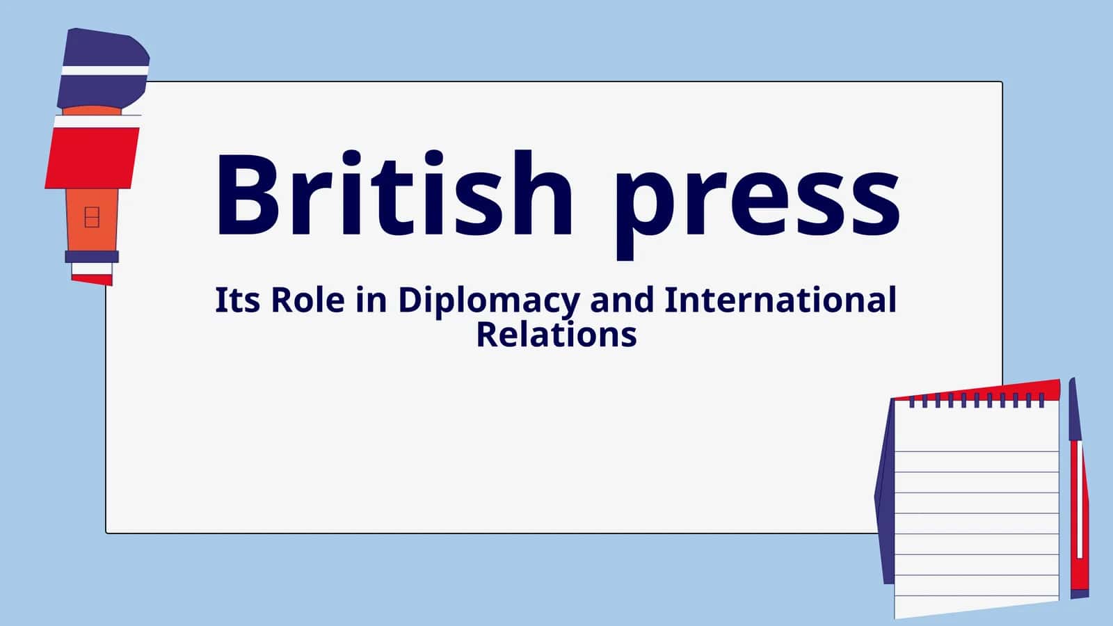 British press 1