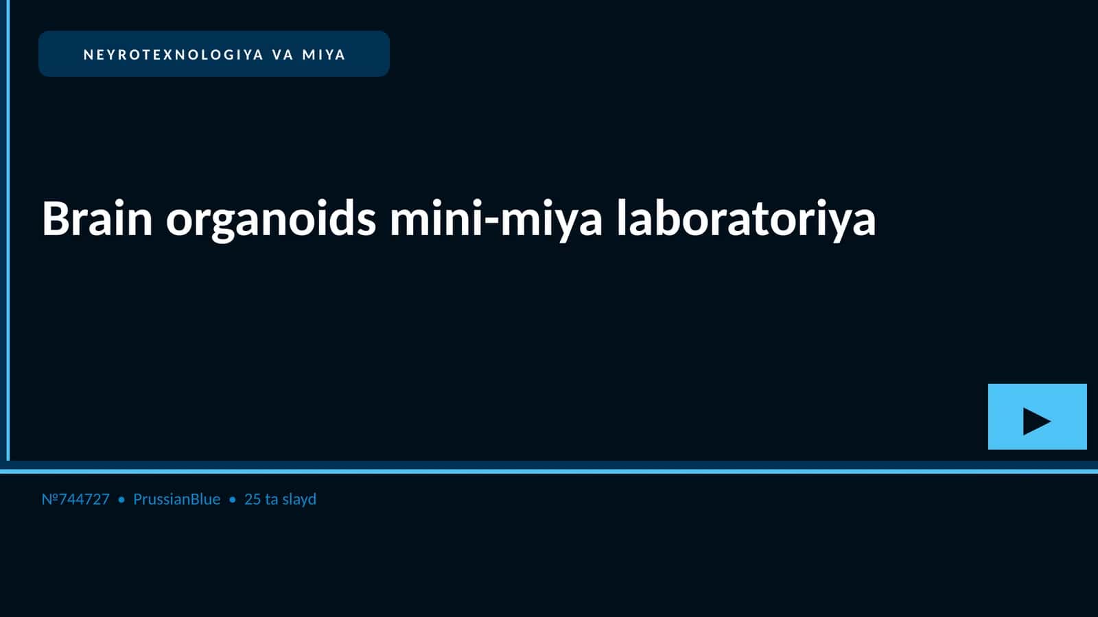 Brain organoids mini-miya laboratoriya 1